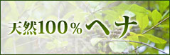 天然100％ ヘナ